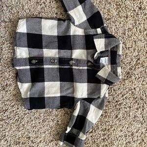 Baby boy flannel shirt
